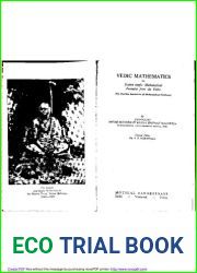 Vedic Mathematics, or Siteen Simple Mathematical Formulae from the Vedas