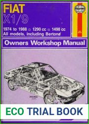Haynes Fiat X1 9 Owners Workshop Manual