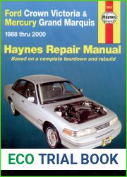 Haynes Ford Crown Victoria and Mercury Grand Marquis, 1988-2000 Manuals