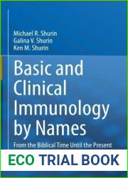 Basic and Clinical Immunology by Names: From the Biblical Time Until the Present