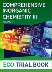 Comprehensive Inorganic Chemistry III. Volume