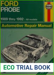 Haynes Ford Probe Automotive Repair Manual