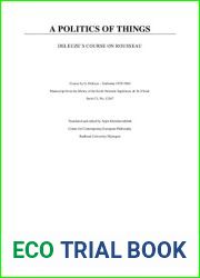 Deleuze|s course on Rousseau