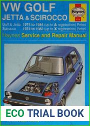 Haynes Volkswagen Golf, Jetta and Scirocco Service and Repair Manual