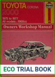 Haynes Toyota Corona 2000 Owners Workshop Manual