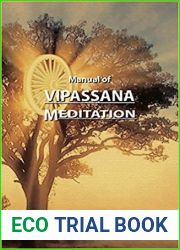 Manual of Vipassana Meditation
