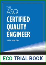 The ASQ Certified Quality Engineer Study Guide, Second Edition