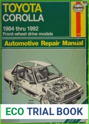 Haynes Toyota Corolla Automotive Repair Manual