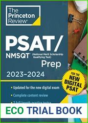 Princeton Review PSAT NMSQT Prep, 2023-2024: 2 Practice Tests + Review + Online Tools for the NEW Digital PSAT (College Test Preparation)
