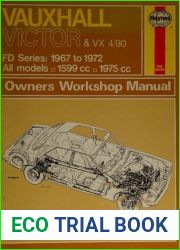 Haynes Vauxhall Victor and VX 4 90 FD Series Owners Workshop Manual