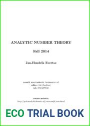 Analytic number theory