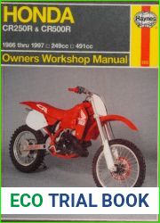 Haynes Honda CR250 500R Owners Workshop Manual
