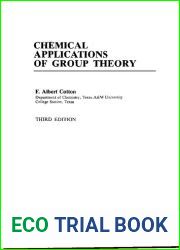 Chemical Applications of Group Theory, 3rd Edition
