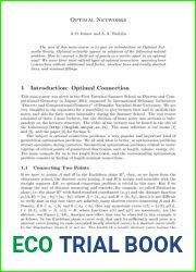 Optimal Networks