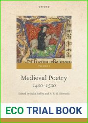 The Oxford History of Poetry in English: Volume 3. Medieval Poetry: 1400-1500