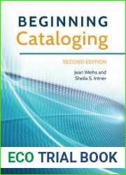 Beginning Cataloging