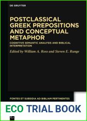 Postclassical Greek Prepositions and Conceptual Metapho