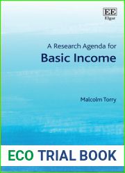 A Research Agenda for Basic Income (Elgar Research Agendas)