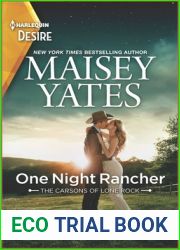 One Night Rancher (The Carsons of Lone Rock #3)