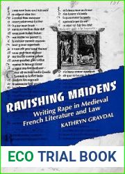 Ravishing Maidens: Writing Rape in Medieval French Literature and Law (New Cultural Studies)