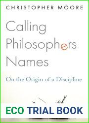 Calling Philosophers Names: On the Origin of a Discipline