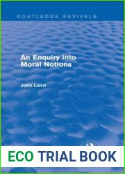 An Enquiry Into Moral Notions
