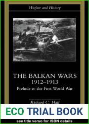 The Balkan Wars 1912-1913: Prelude