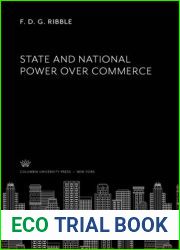 State and National Power Over Commerce