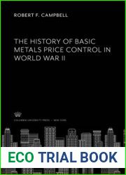 The History of Basic Metals: Price Control in World War II