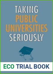 Taking Public Universities Seriously