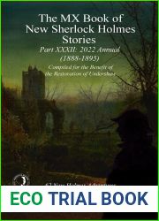 The MX Book of New Sherlock Holmes Stories Part XXXII: 2022 Annual 1888-1895