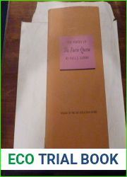 Poetry of the Faerie Queene (Princeton Legacy Library, 1935)