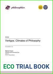 Vertigos. Climates of Philosophy