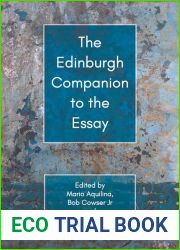 Edinburgh Companion to the Essay