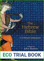 The Hebrew Bible: A Critical Companion