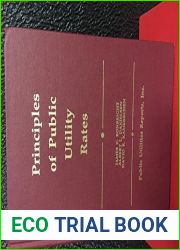 Principles of Public Utility Rates
