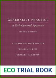 Generalist Practice: A Task-Centered Approach