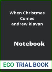 When Christmas Comes andrew klavan notebook