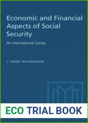 Economic and Financial Aspects of Social Security. An International Survey.