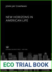New horizons in American life,