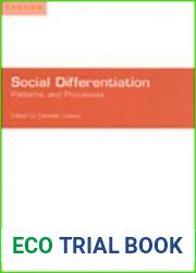 Social Differentiation: Patterns and Processes (Trends Project)