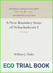 A New Boundary Stone of Nebuchadrezzr I