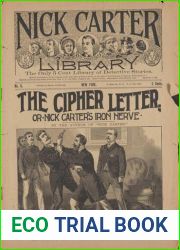 The cipher letter; or, Nick Carter|s iron nerve