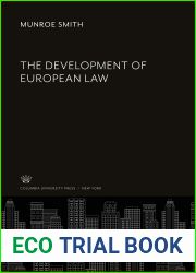 The Development of European Law