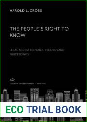 The People|S Right to Know