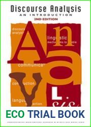 Discourse Analysis: An Introduction