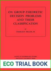 On Group-Theoretic Decision Problems and Their Classification. (Am-68), Volume 68