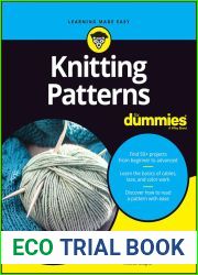 Knitting Patterns For Dummies