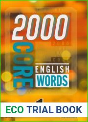 2000 Core English Words 1