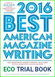 The Best American Magazine Writing 2016